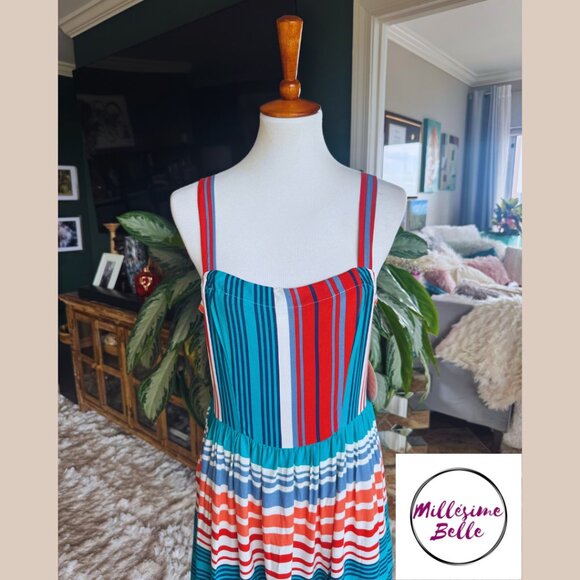 Gypsies & Moodust Colorful Summer Dress - Picture 4 of 8